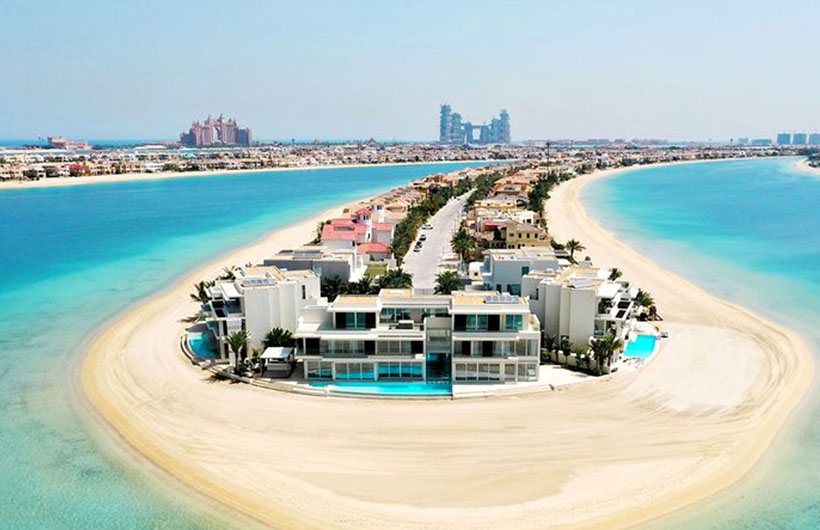 Palm Jumeirah was one of the most preferred for villa properties in Dubai in Q1 2023