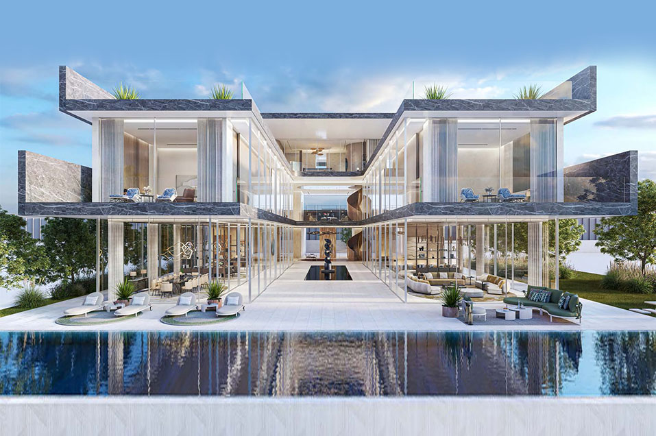 Ultra luxury apartments and mansions in Dubai at Ritz Carlton Creekside