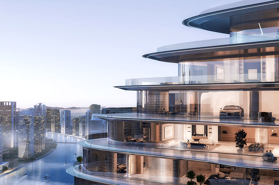 Bugatti Residences Dubai by Binghatti in Business Bay for sale