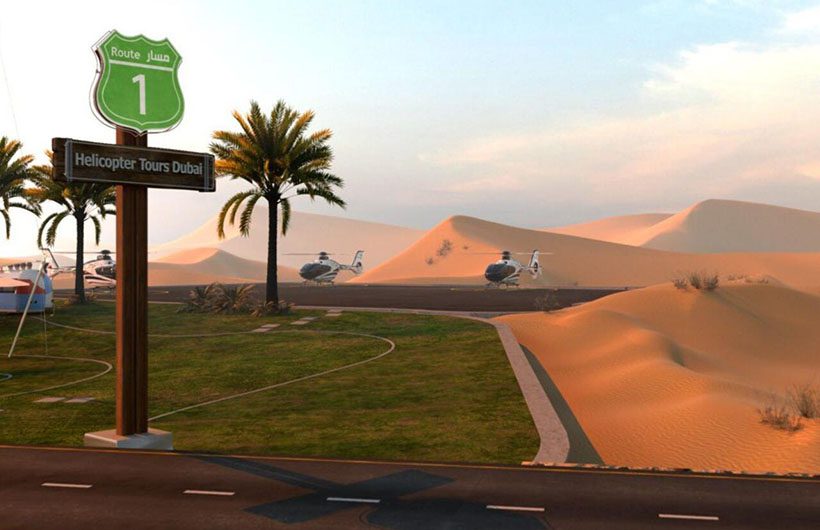 Saih Al Salam Scenic Route, aka Route 1 to see a great revolution under the Dubai 2040 masterplan, 2023 images show.