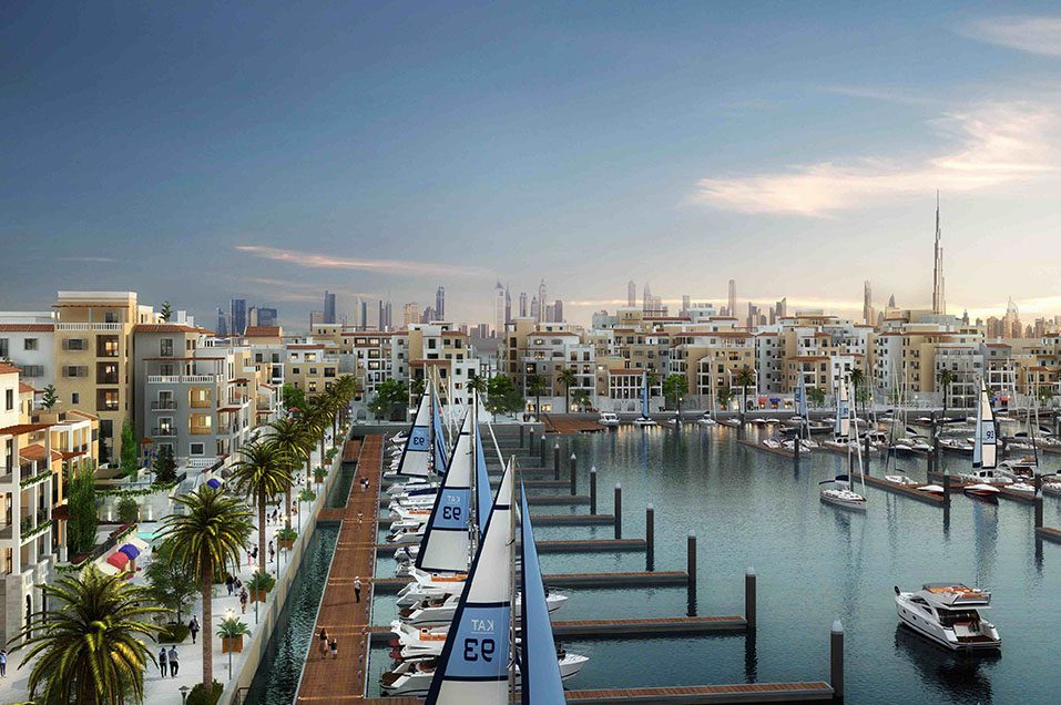 Port De La Mer apartments in Dubai